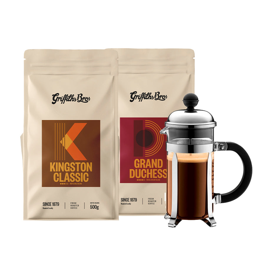 Griffiths Bros. Coffee Roasters French Press Kit