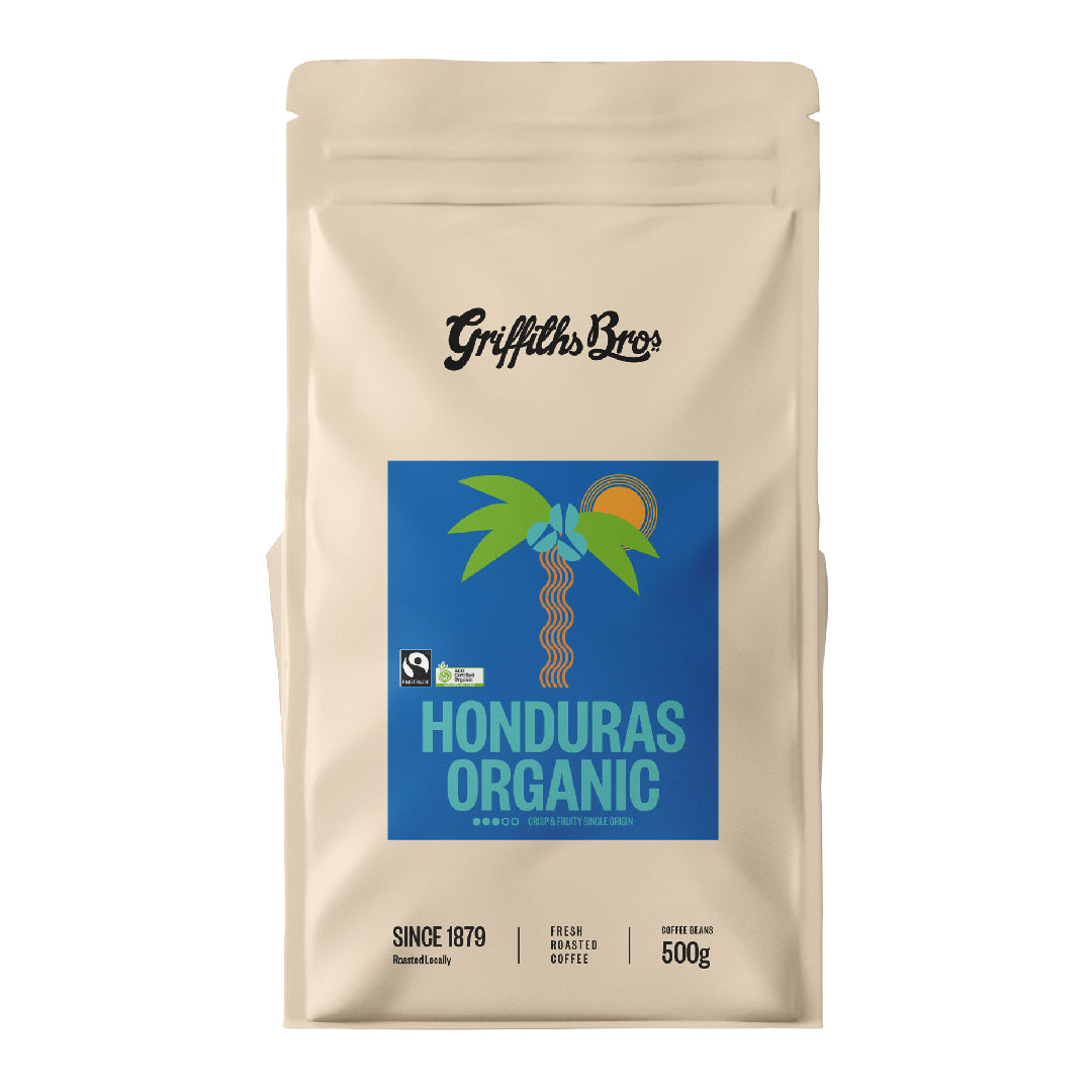 Griffiths Bros Coffee Roasters Honduras Organic Single Origin. Honduras Coffee. Certified Organic Coffee. Australian Organic Coffee. Bud Club Coffee. Fairtrade Certified Coffee. Fairtrade ANZ Coffee. Fairtrade Fortnight.