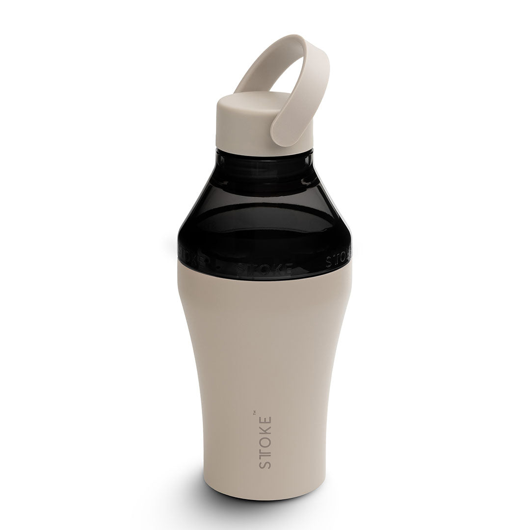 Sttoke Taupe Cup 8oz + Hydrate Extension