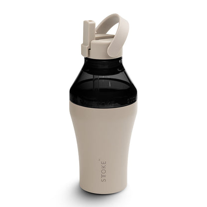 Sttoke Taupe Cup 8oz + Hydrate Extension