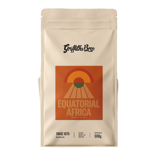Griffiths Bros Coffee Roasted Equatorial Africa Single Origin.  Small Batch Ethiopian Sidamo Coffee
