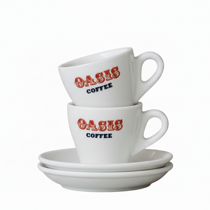OASIS Coffee Cup and Saucer Set