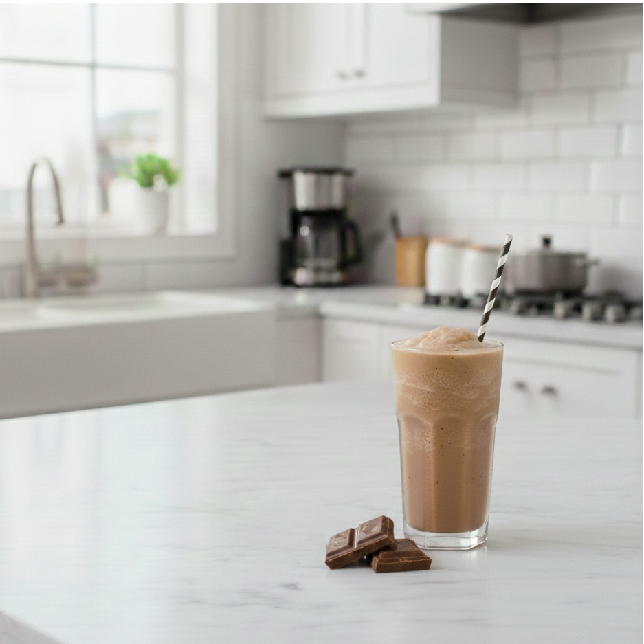 Rich Chocolatey Frappe at home