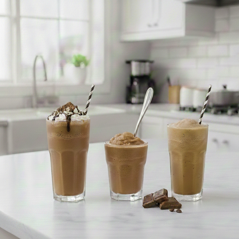 Mocha Milkshake, Mocha Slushie, Mocha Frappe, Mocha Granita Easy Frappe Recipe