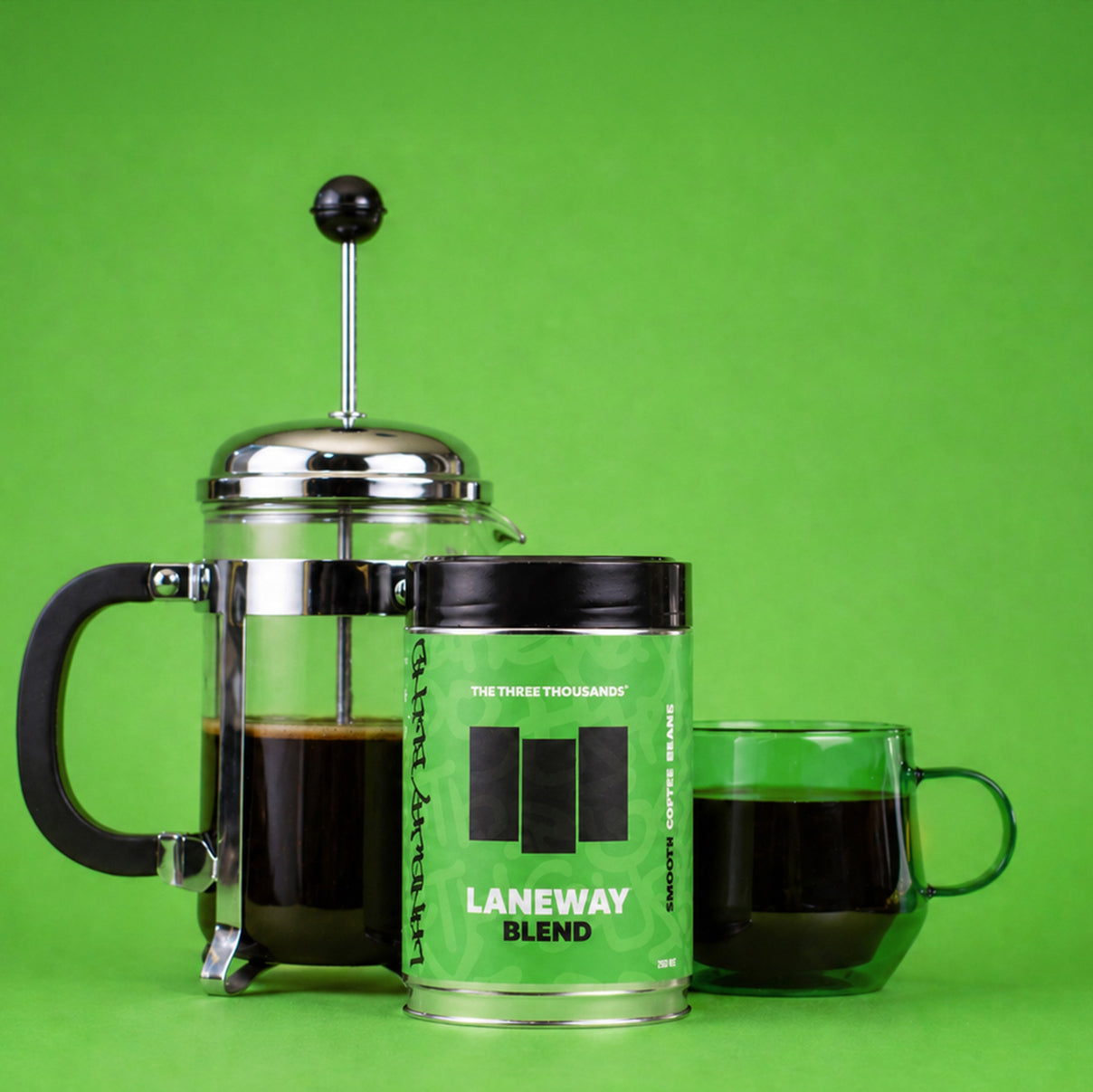 Griffiths Bros x The Three Thousands Laneway Coffee French Press Blend