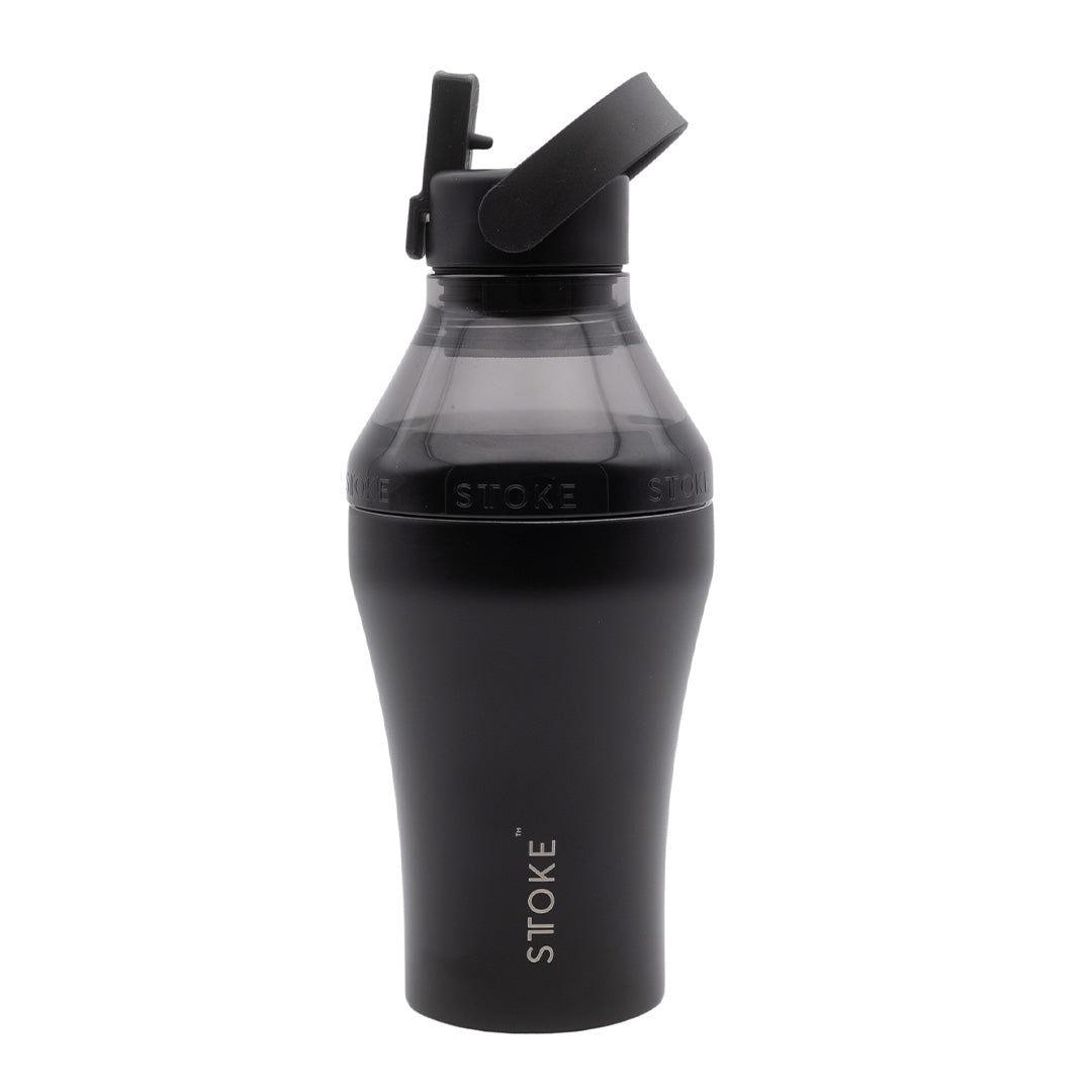Sttoke Black Cup 8oz + Hydrate Extension
