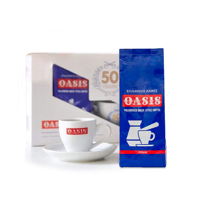 OASIS Greek Coffee & Cup Kit