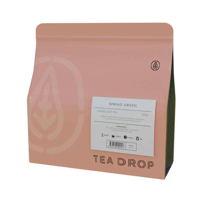 Griffiths Bros Coffee Roasters Spring Green Tea Loose Leaf Tea. Loose Tea. Loose Green tea.